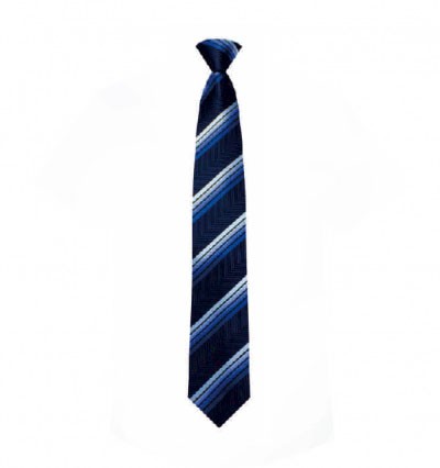BT005 online order tie business collar twill tie supplier back view